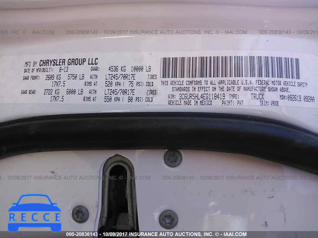 2014 RAM 2500 ST 3C6UR5HL4EG118419 image 8
