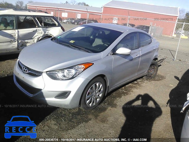 2012 Hyundai Elantra KMHDH4AE2CU220843 image 1