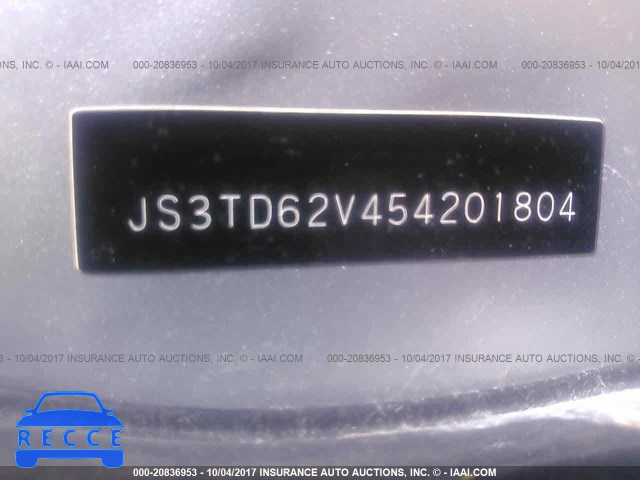 2005 Suzuki Grand Vitara LX/EX JS3TD62V454201804 image 8