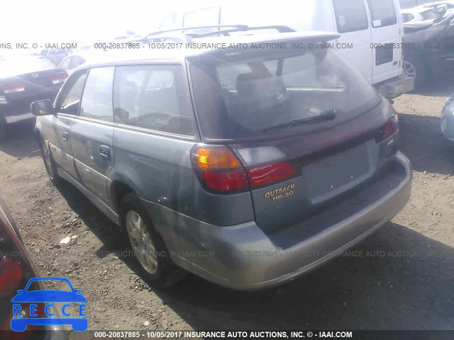 2002 Subaru Legacy OUTBACK H6 3.0 LL BEAN 4S3BH806627605381 зображення 2