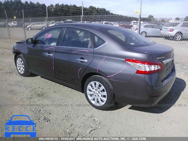 2014 Nissan Sentra 3N1AB7AP6EL663119 Bild 2