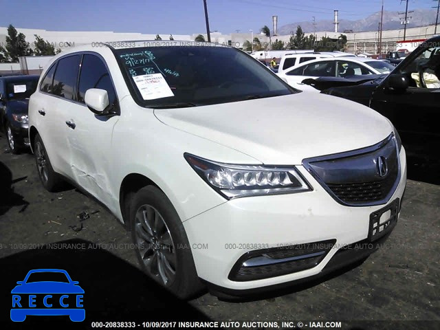 2016 Acura MDX 5FRYD3H47GB002712 зображення 0