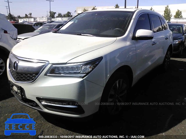 2016 Acura MDX 5FRYD3H47GB002712 зображення 1