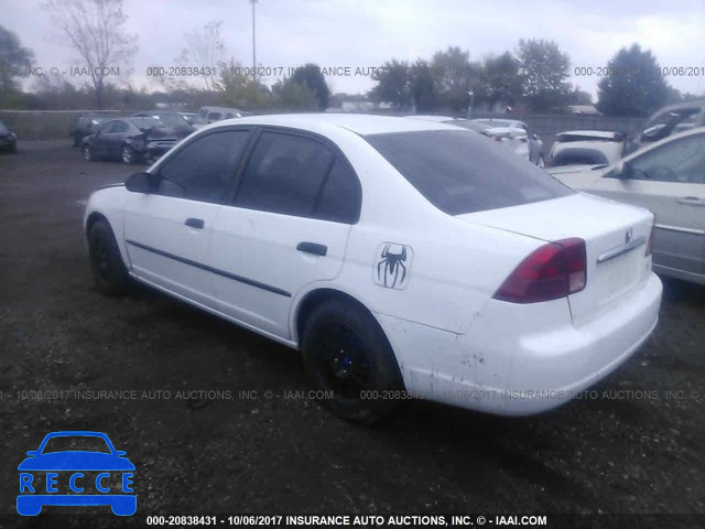 2002 Honda Civic 2HGES16182H566638 image 2
