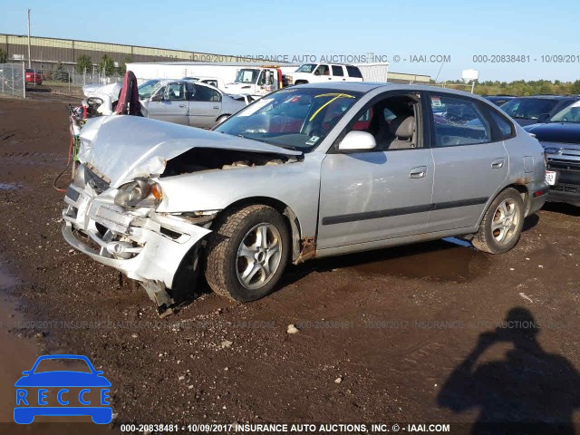 2004 Hyundai Elantra KMHDN56D64U129705 зображення 1