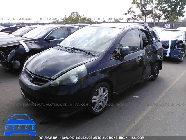 2008 Honda FIT SPORT JHMGD38688S013803 image 1