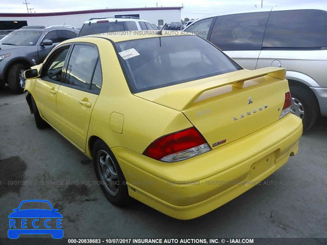 2003 Mitsubishi Lancer JA3AJ86E53U031002 image 2