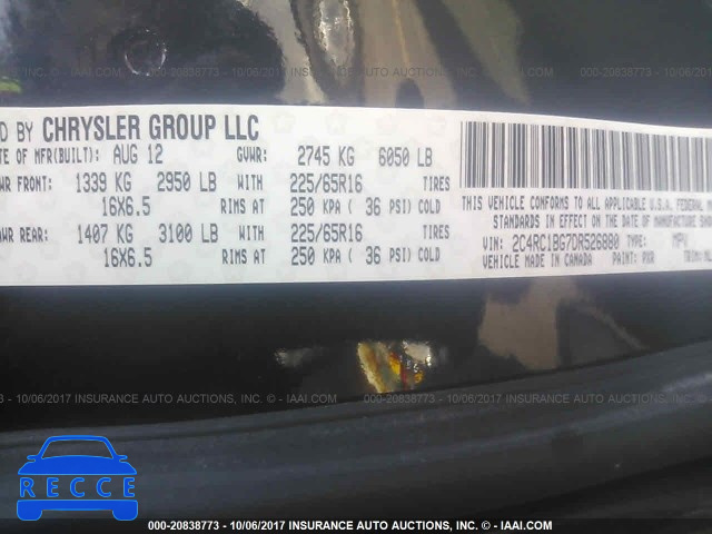 2013 Chrysler Town & Country TOURING 2C4RC1BG7DR526880 image 8