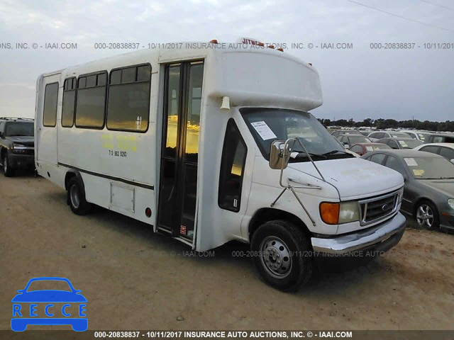 2003 FORD ECONOLINE E450 SUPER DUTY CUTWY VAN 1FDXE45F93HA84275 зображення 0