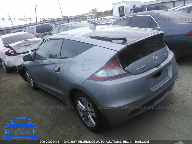2011 Honda CR-Z EX JHMZF1D64BS014337 image 2