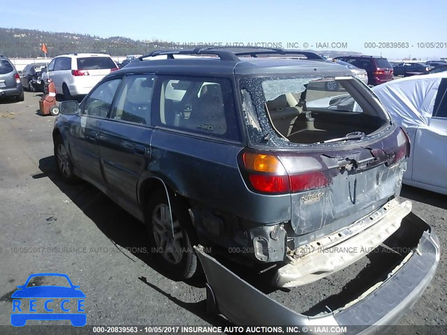 2001 Subaru Legacy OUTBACK LIMITED 4S3BH686217673040 image 2