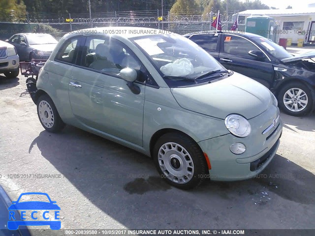 2015 Fiat 500 POP 3C3CFFAR8FT528249 image 0