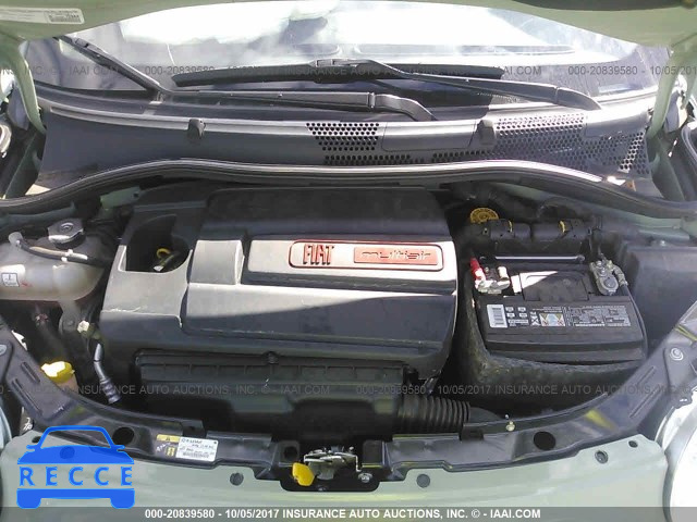 2015 Fiat 500 POP 3C3CFFAR8FT528249 зображення 9