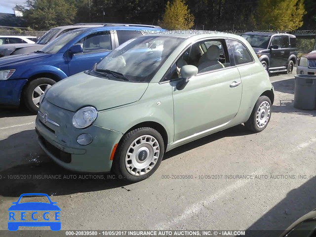 2015 Fiat 500 POP 3C3CFFAR8FT528249 зображення 1
