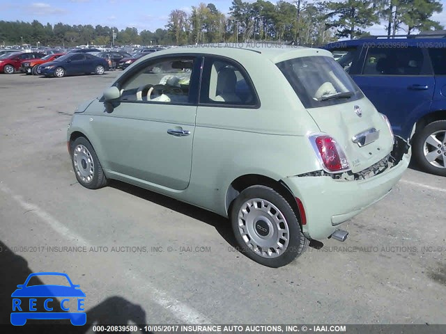 2015 Fiat 500 POP 3C3CFFAR8FT528249 image 2