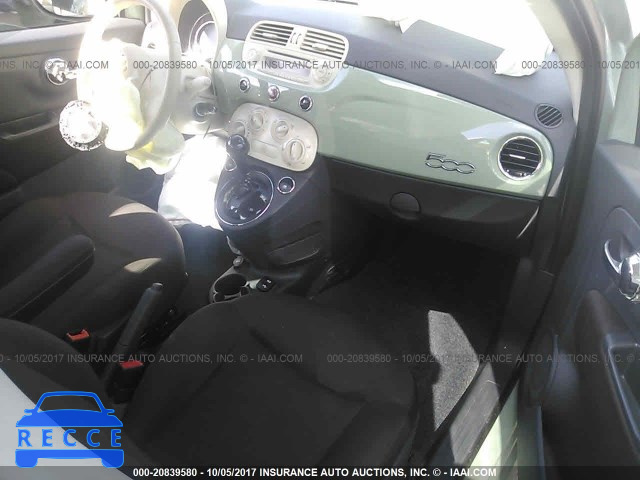 2015 Fiat 500 POP 3C3CFFAR8FT528249 зображення 4