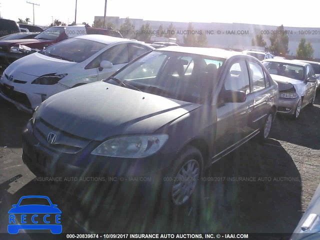 2004 Honda Civic 2HGES16574H524984 зображення 1