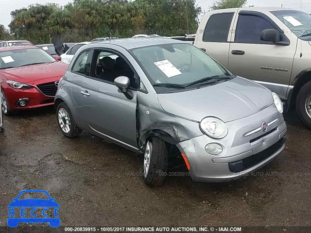 2015 Fiat 500 POP 3C3CFFAR1FT586042 зображення 0