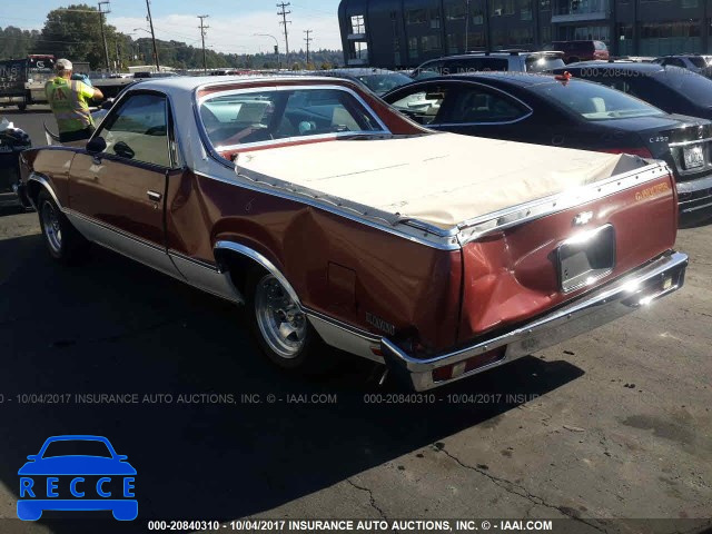 1978 CHEVROLET EL CAMINO 1W80U8Z460248 image 2