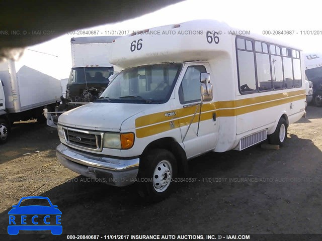 2003 FORD ECONOLINE E450 SUPER DUTY CUTWY VAN 1FDXE45S83HB05629 зображення 1