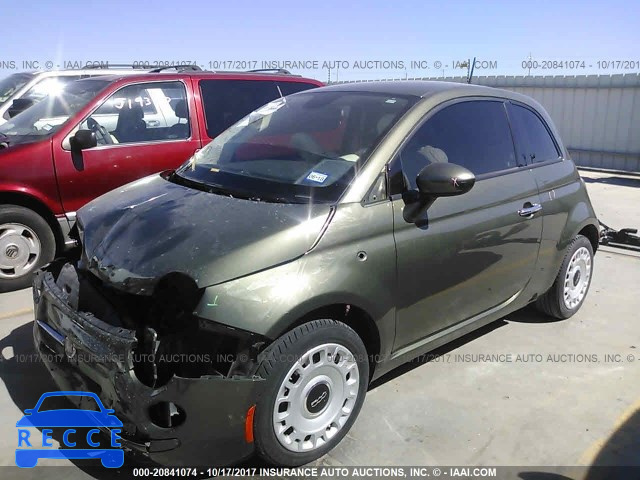 2015 FIAT 500 POP 3C3CFFAR6FT570712 зображення 1