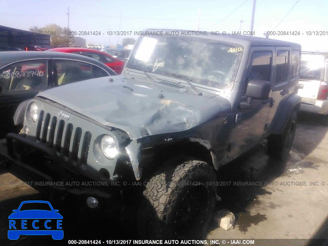 2014 Jeep Wrangler Unlimited SPORT 1C4BJWDG1EL329229 image 1