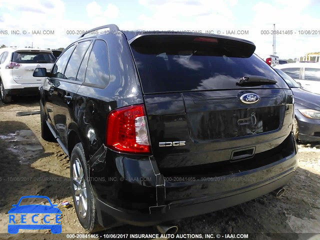 2013 Ford Edge SEL 2FMDK3JC2DBE25337 зображення 2