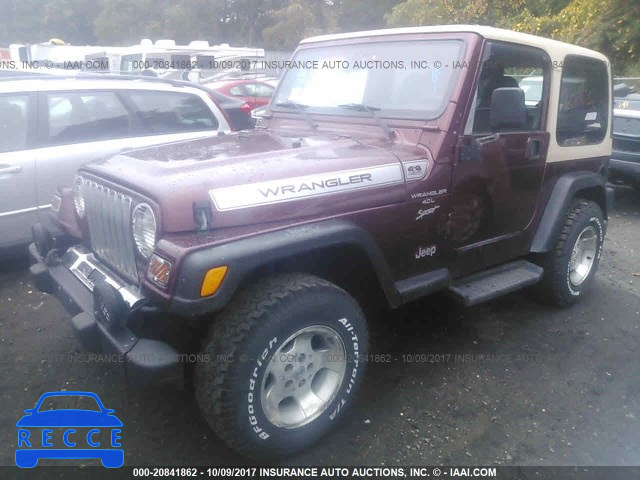 2001 JEEP WRANGLER / TJ SPORT 1J4FA49S91P326062 image 1