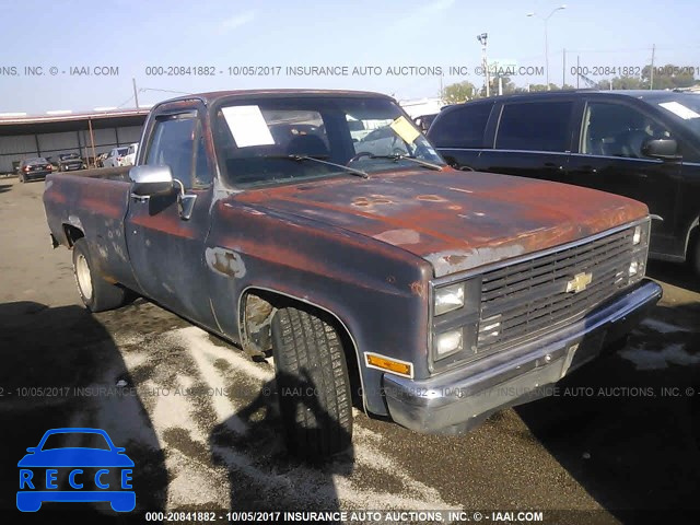 1984 CHEVROLET C10 1GCDC14H6ES131394 image 0