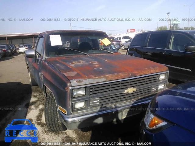 1984 CHEVROLET C10 1GCDC14H6ES131394 зображення 5