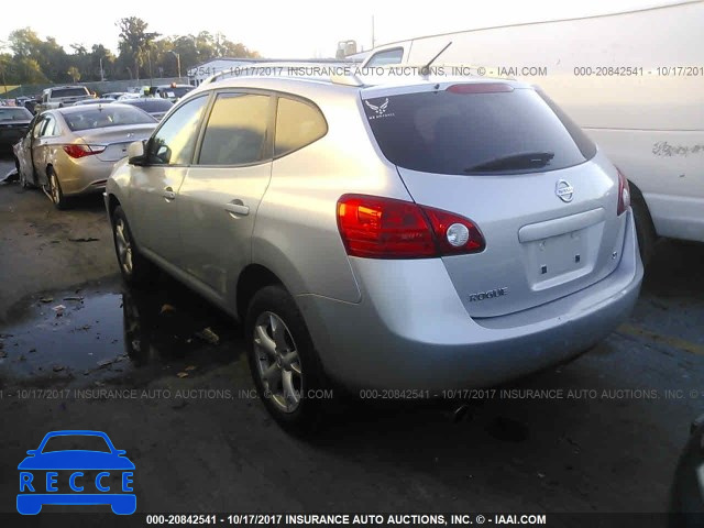 2009 Nissan Rogue JN8AS58T09W323411 image 2