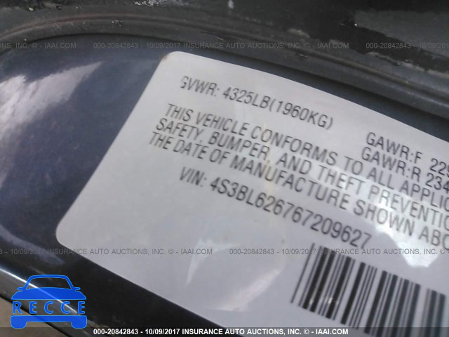 2006 Subaru Legacy 2.5I LIMITED 4S3BL626767209627 зображення 8