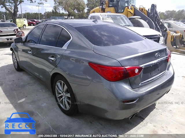 2014 Infiniti Q50 PREMIUM/SPORT JN1BV7AP1EM682744 зображення 2