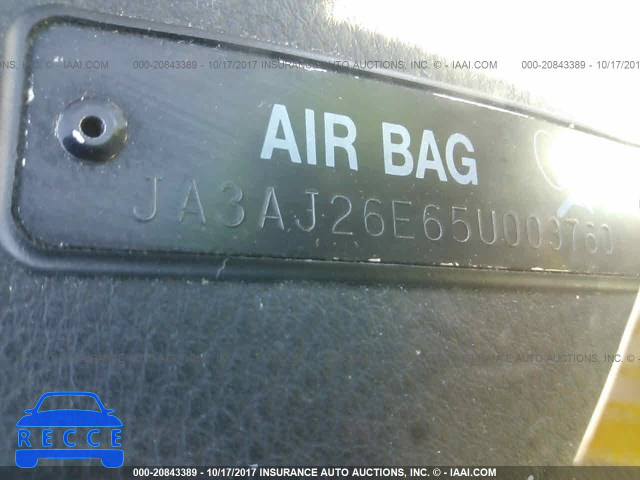 2005 Mitsubishi Lancer JA3AJ26E65U003760 image 8