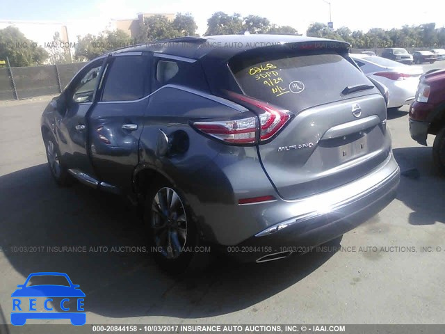 2015 Nissan Murano S/SL/SV/PLATINUM 5N1AZ2MG1FN250268 image 2