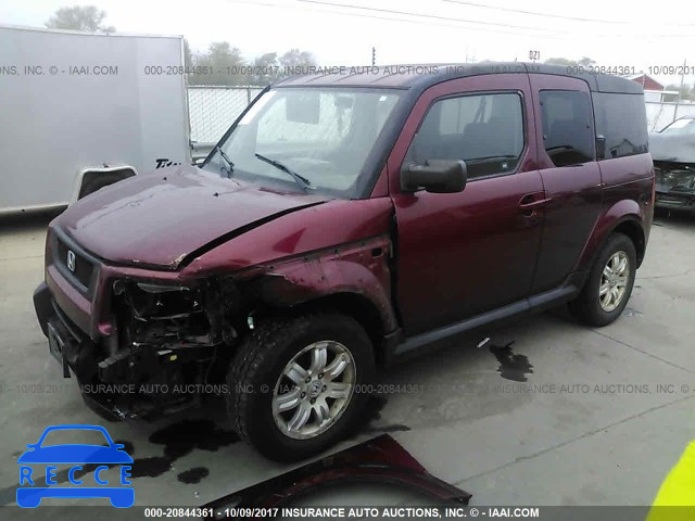 2006 HONDA ELEMENT EX 5J6YH28726L012676 image 1