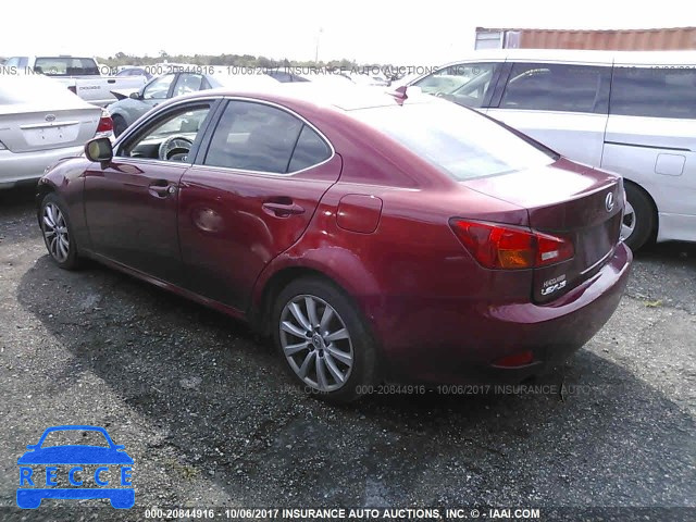 2008 LEXUS IS 250 JTHCK262482025753 image 2