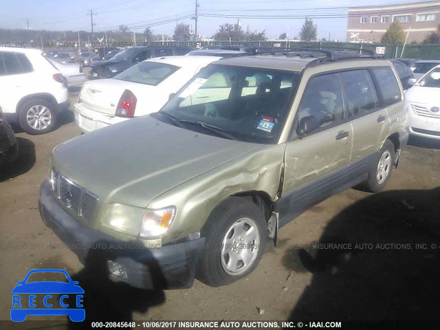 2002 Subaru Forester L JF1SF63592H710851 image 1