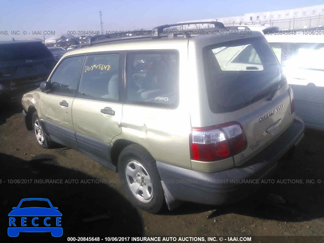 2002 Subaru Forester L JF1SF63592H710851 image 2
