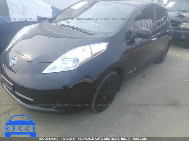 2013 Nissan Leaf S/SV/SL 1N4AZ0CP1DC408181 зображення 1