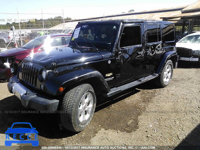 2015 Jeep Wrangler Unlimited SAHARA 1C4HJWEG3FL613052 Bild 1