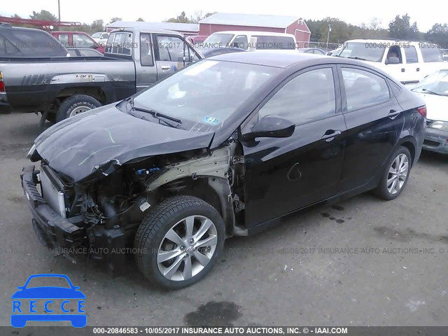 2012 Hyundai Accent KMHCU4AE6CU118971 image 1