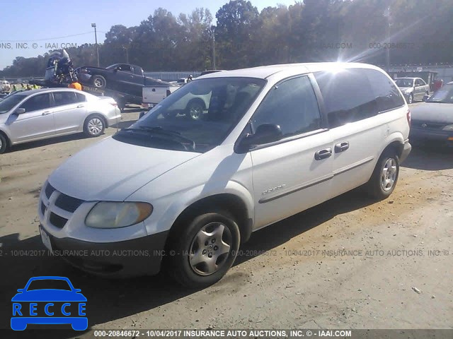 2001 DODGE CARAVAN SE 1B4GP25321B176513 image 1