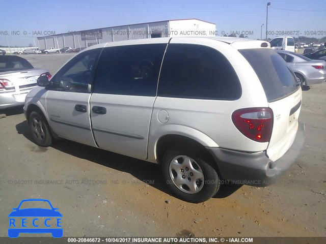 2001 DODGE CARAVAN SE 1B4GP25321B176513 image 2