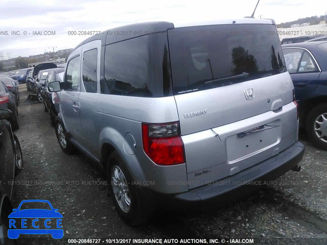 2007 Honda Element EX 5J6YH287X7L012605 image 2