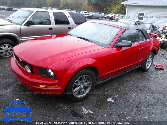 2005 Ford Mustang 1ZVFT84N055194493 image 1