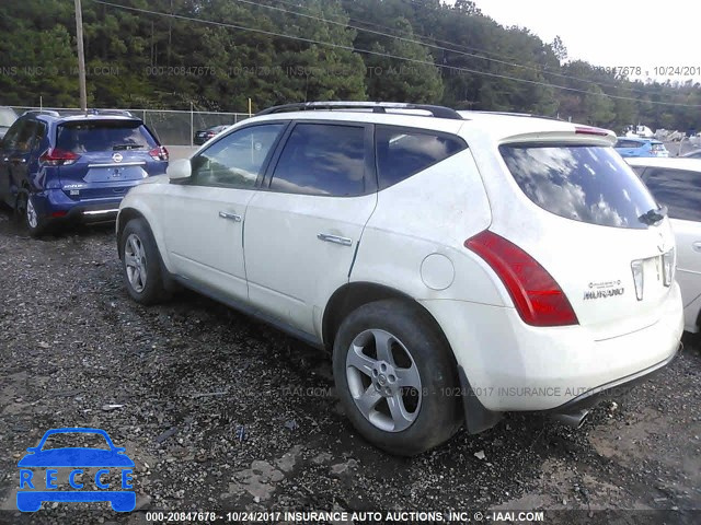 2003 Nissan Murano SL/SE JN8AZ08T23W111454 Bild 2