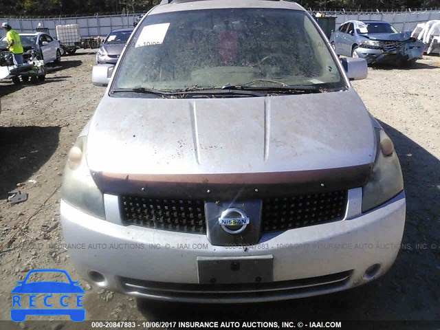 2004 NISSAN QUEST S/SE/SL 5N1BV28U14N337522 image 5