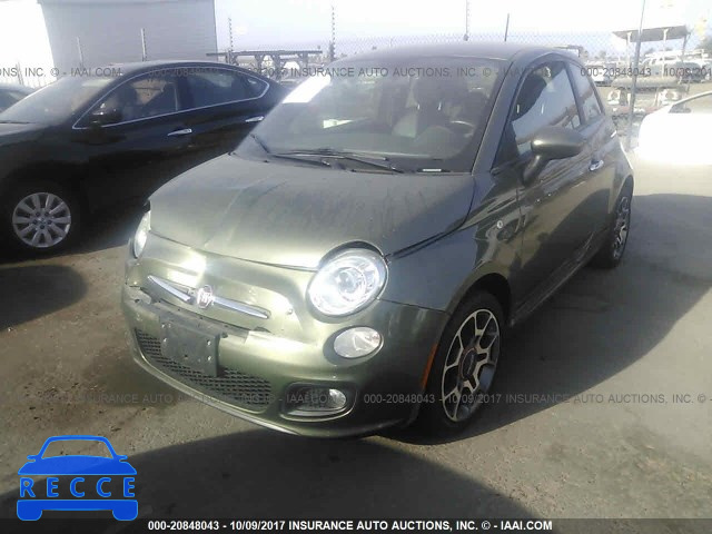 2012 Fiat 500 SPORT 3C3CFFBR9CT104914 image 1