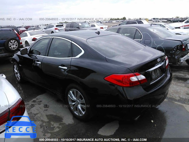 2012 Infiniti M35H JN1EY1AP6CM910705 image 2